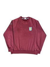 Vintage 90’s Official Aston Villa Merchandise Burgundy Sweatshirt - Size: XL