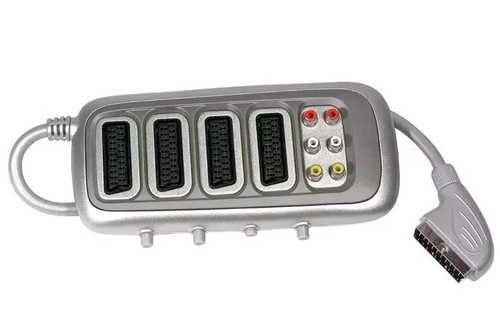 Way scart switch - switch, rca