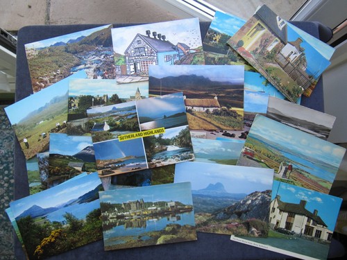 Postcards sutherland - postcards, of