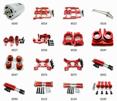 Aluminum metal upgrade parts - aluminum,