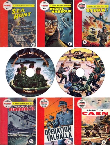Combat picture library comics - combat,