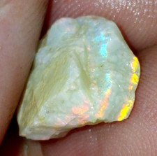 Coober Pedy Opal Rough Gem ? Gorgeous colours saturated throughout.  Australian