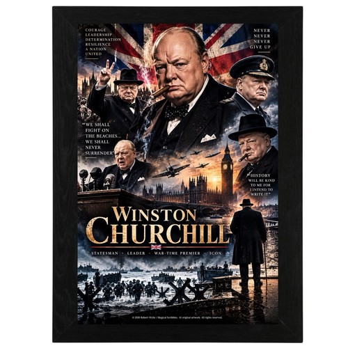 Winston churchill wall art - winston,