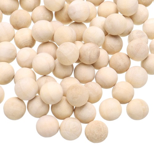 100 pcs wooden round - pcs,