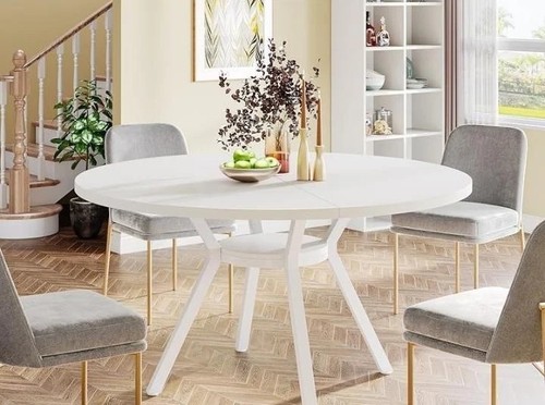 Round dining table for 8 - dining, 6-8