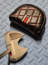 Seemore m5 HT Platinum putter, graphite shaft, 34" long, Superstroke Pistol 2.0