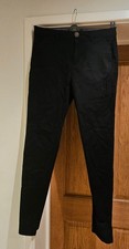 NEXT Boys Black Chinos Smart Trousers 15 Yrs,  Adjustable Waist BNWT
