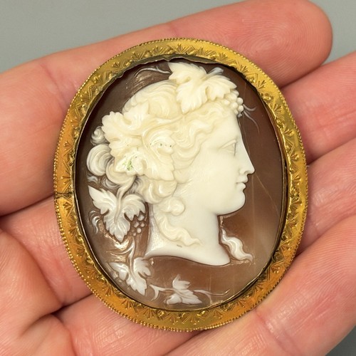 Antique gold tone - gold, signed