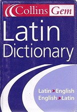 Latin Dictionary (Collins Gem)