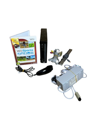 Nintendo wii black - nintendo, console