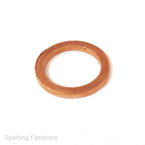 Copper sealing washers - sealing, flat