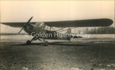  TAYLORCRAFT PLANE AIRPLANE REAL PHOTO RP POSTCARD SIZE