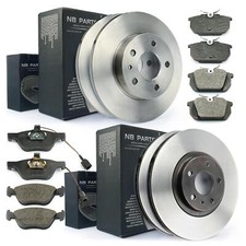 Brake Discs + Brake Pads Front