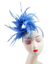 Fascinator with Flower Feather