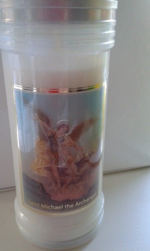 Michael candle prayer - candle,