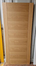 Oak Iseo Grooved Pre-Finished Internal Door - Slight Second