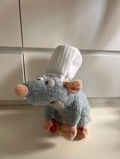disneyland paris remy teddy plush Ratatouille Talking French 14”