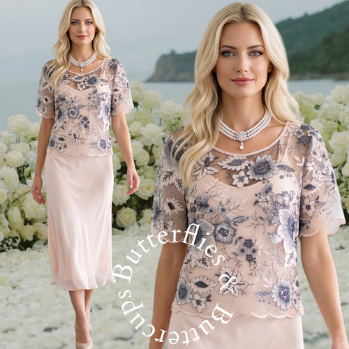 Chesca size bias dress - size,