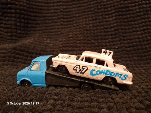 Corgi a60 on cf flatbed - a60,