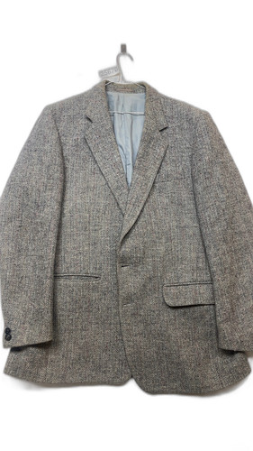 Harris tweed grey wool - grey,