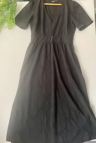 Black disturbia midi dress - midi,