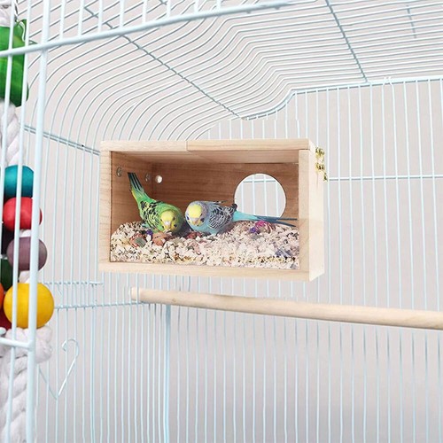 Large wooden house bird - house,