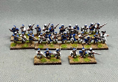 15mm french indian war - war, painted