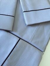 Deluxe Italian 100% Egyptian Cotton Sateen Double Size Bed Set Sheets Dusk