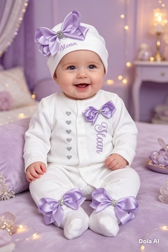 Newborn baby sleepsuit - newborn,