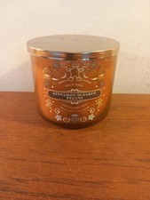 WHITE BARN 3 WICK CANDLE  CINNAMON SUGARED PECANS 411G JAR