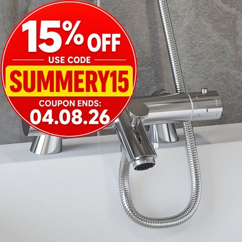 Luxury bathroom bath filler - luxury,