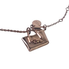 Radley Miniature Handbag Necklace Rose Gold Wood Street London