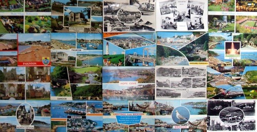 Topographical postcards - topographical,