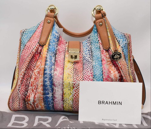 Brahmin elisa hobo satchel bag - elisa,
