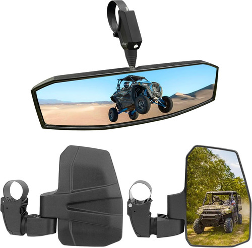 Utv mirror side - mirror+side, set