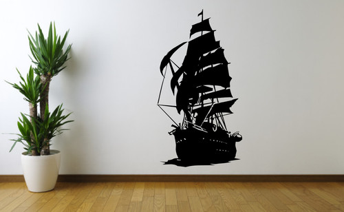 Pirate ship boat - pirate, art