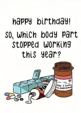 Funny Adult Birthday Card –