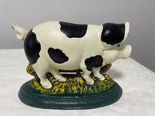 Lovely Large Pig  Cast Iron  decorative doorstop