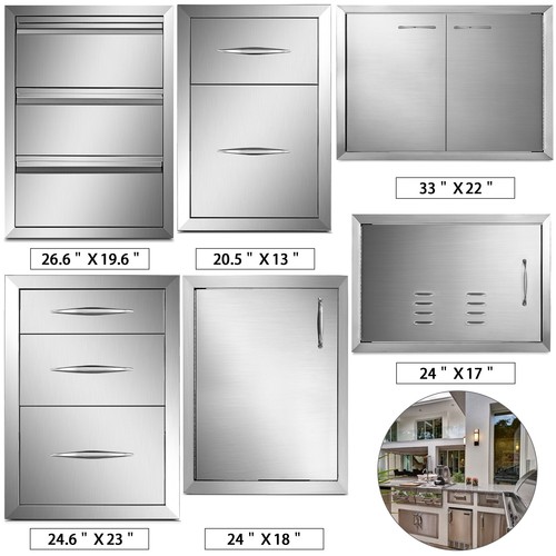 Outdoor kitchen drawers - outdoor, bbq