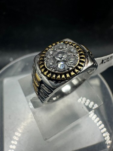 Mens silver ring signet - , pinky