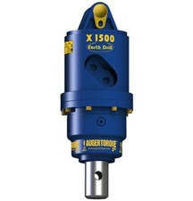 New Auger Torque X1500 Drive Unit With Pipes 1-2 Ton Machines Post Hole Borer