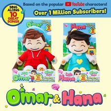 NEW: Omar & Hana Talking & Singing Interactive Dolls by DESI DOLL
