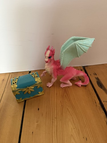 Schleich pink dragon and - schleich,