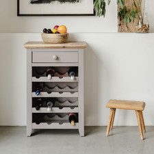 Florence Dove Grey Wine Rack