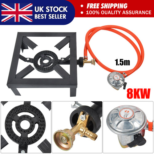 Cast iron gas burner ring - cast,