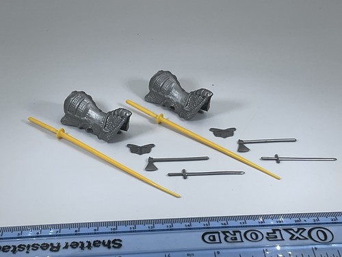 Timpo horse armour lances - horse, armour,