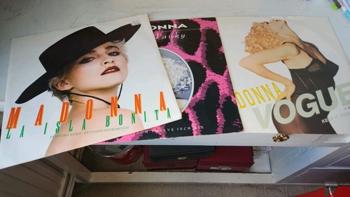 Job lot madonna vinyl - lot,
