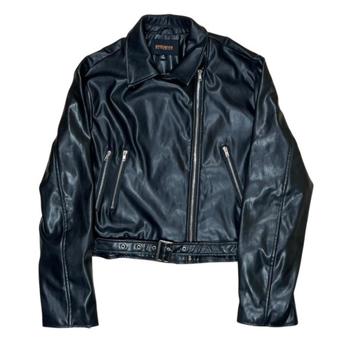 Womens moto crop jacket size - womens,