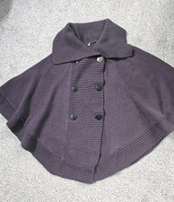 M&S Knit Poncho One Size