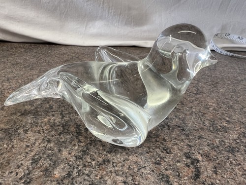 Vintage clear art glass - vintage,